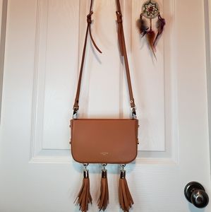 Luana Italy Wren Baby Leather Camera Bag w Tassels